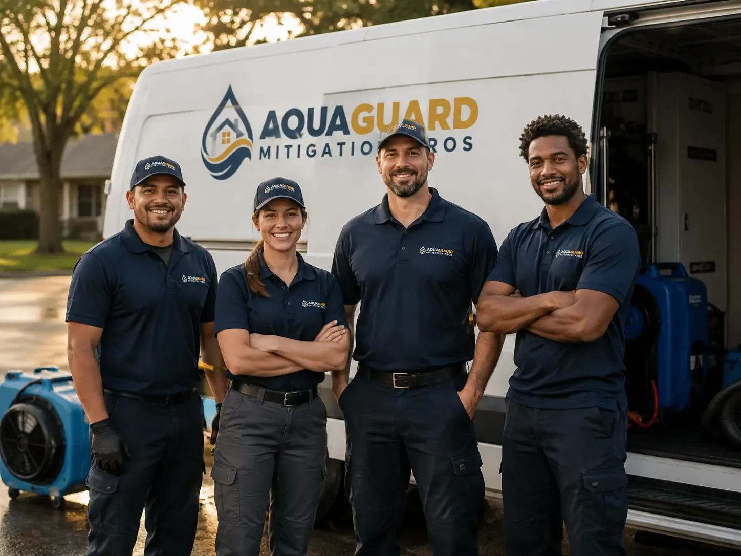 Water Damage Mitigation company in Hamshire, TX