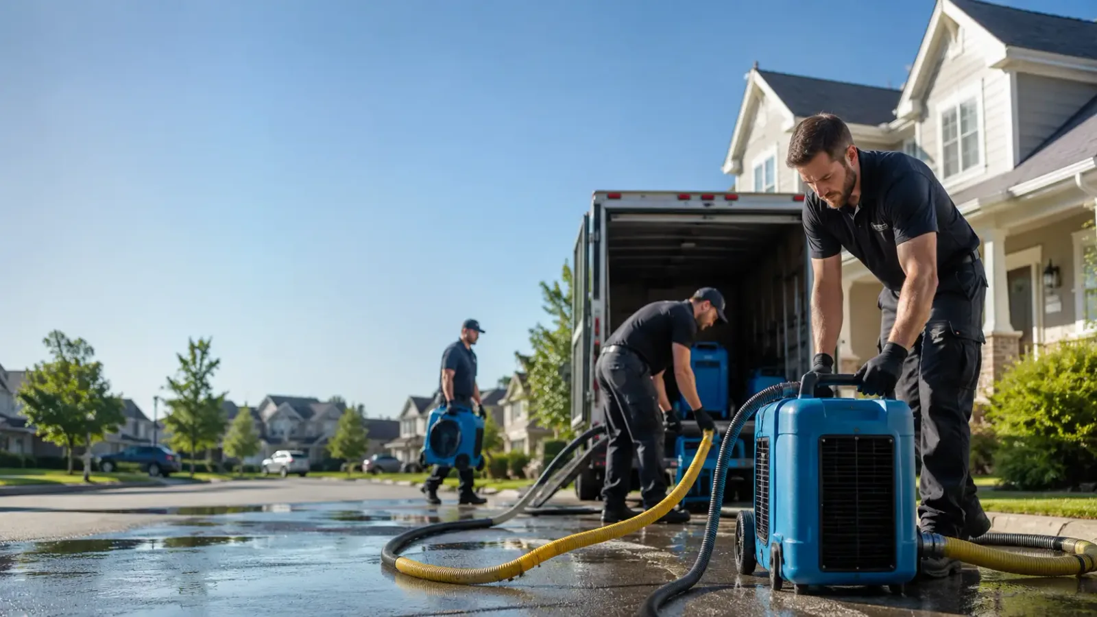 Water Damage Mitigation in Hamshire, TX